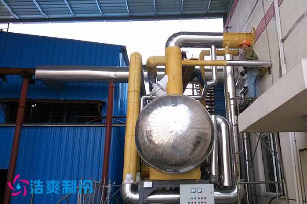 圖示:大娘冷庫改造后新制冷系統的安裝