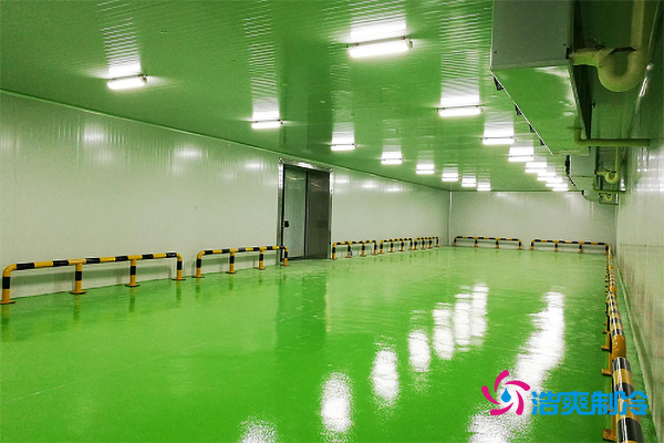 圖示:完工的可口可樂飲料冷庫實圖